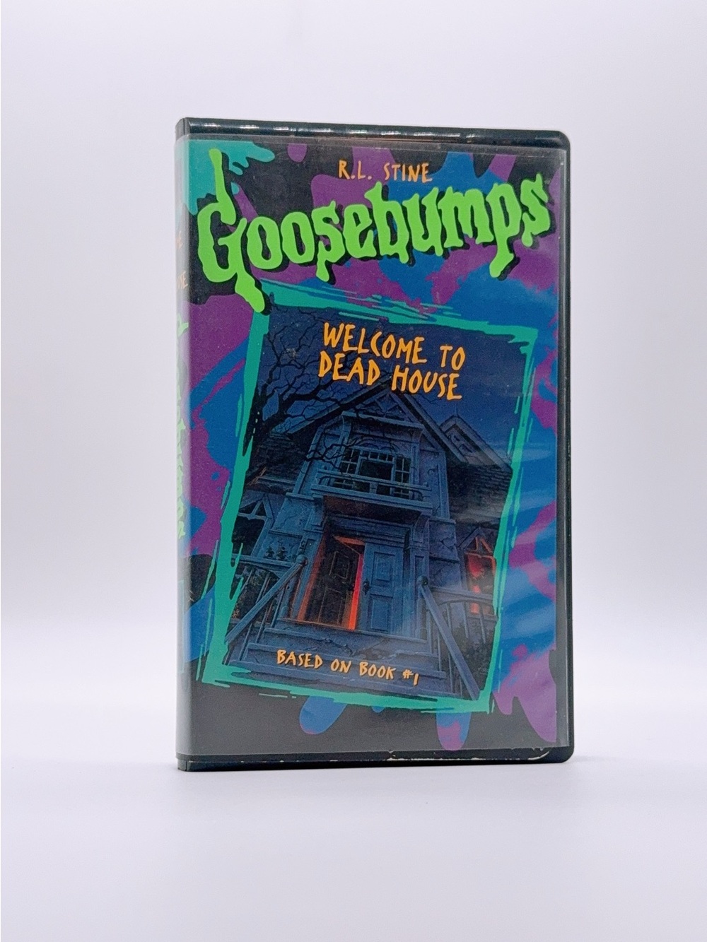 Goosebumps Welcome to Dead House VHS Screener Rare Promotional R.L. Stine